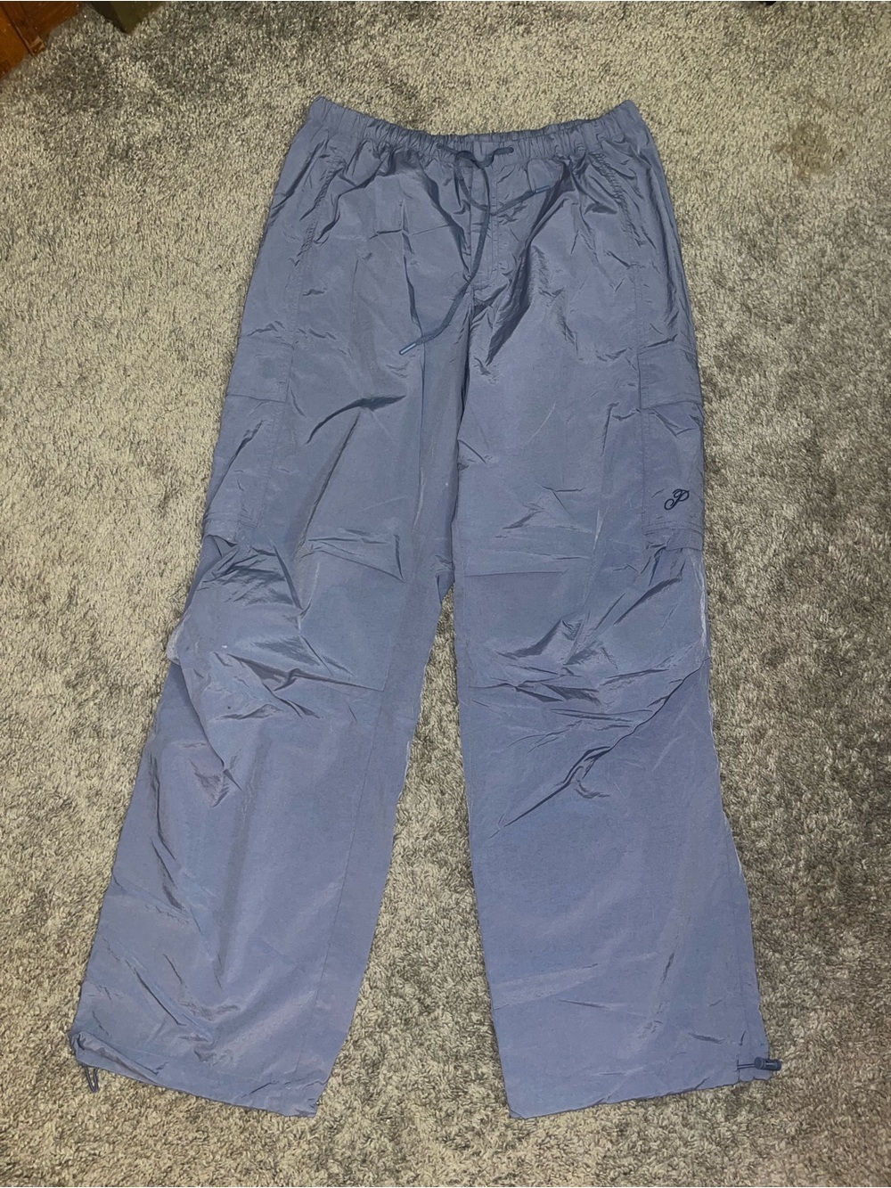 PINK Women’s Blue Casual Drawstring Pants